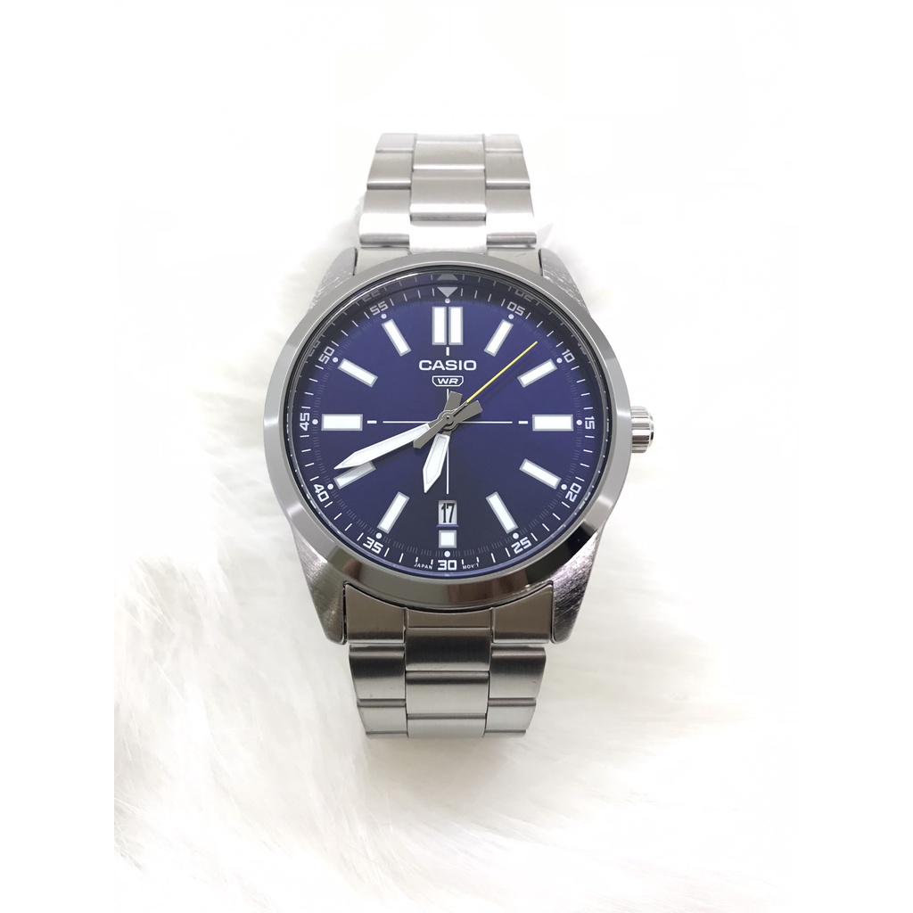 Đồng Hồ Nam Dây Thép Casio Standard MTP-VD02D-2EUDF Chính Hãng MTP-VD02D-2E