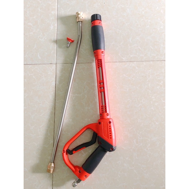 Súng rửa xe cao áp, tặng kèm béc xịt rửa , bảo hành 3 tháng
