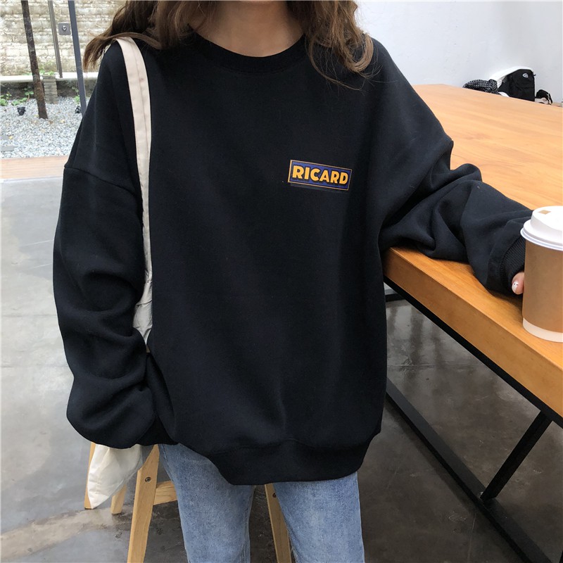 Áo Sweater Nỉ Bông Ulzzang Form Rộng - Liti shop