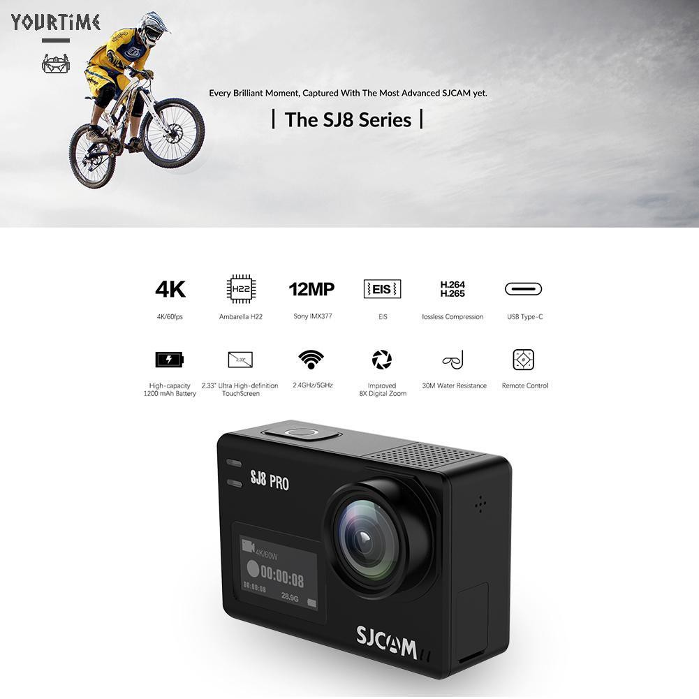 Camera Hành Trình Góc Rộng 170 Độ Tương Thích Sjcam Sj8 Pro 2.33 Inch