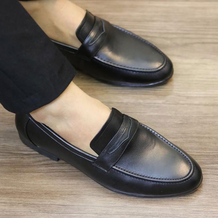 Giày Da Nam Công Sở - Giày Lười Nam Đẹp Lx-02