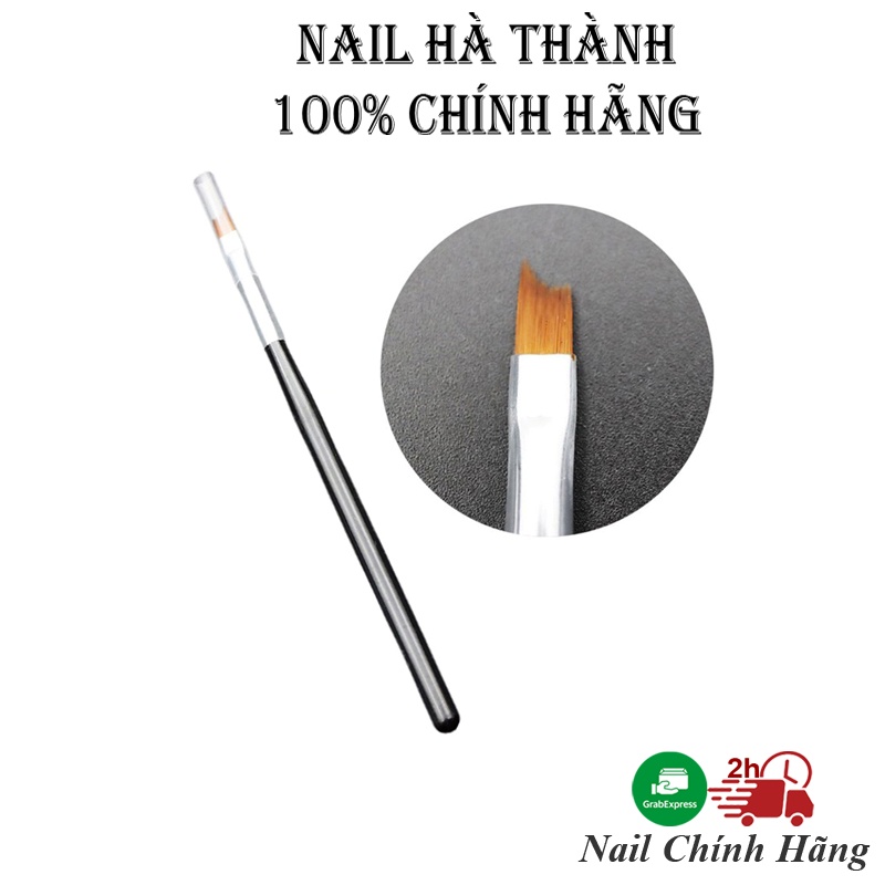 Cọ French đầu móng kiểu Pháp, cọ vẽ móng nail Jeliva Chính Hãng