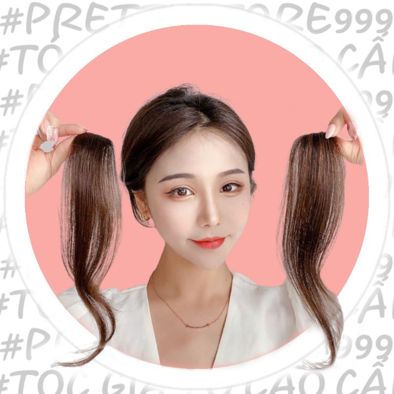 💕 TÓC MÁI 💕 TÓC MÁI BAY HÀN QUỐC [1 CẶP] 💋 Tóc Thật 💋