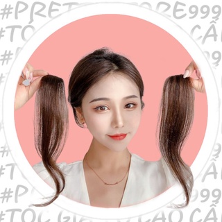 💕 TÓC MÁI 💕 TÓC MÁI BAY HÀN QUỐC [1 CẶP] 💋 Tóc Thật 💋