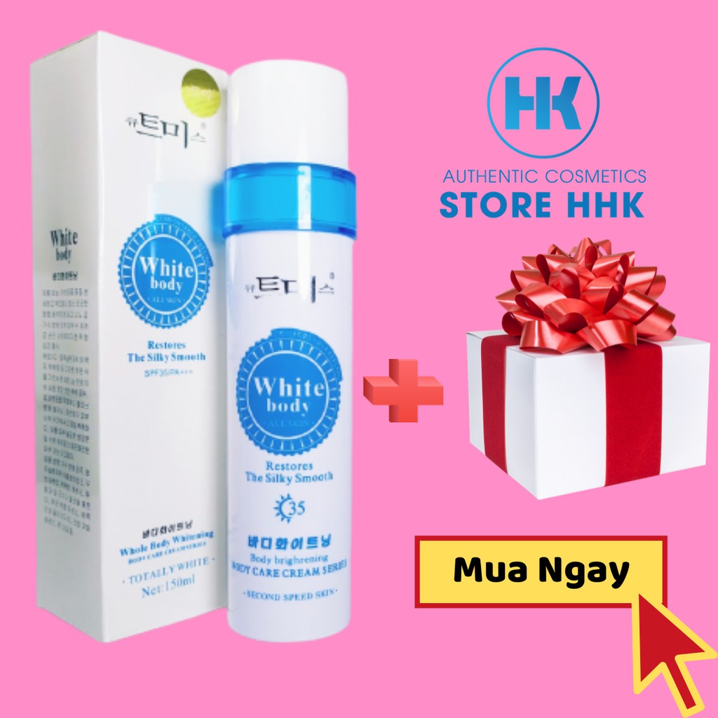 KEM CHỐNG NẮNG KÍCH TRẮNG DA HÀN QUỐC WHITE BODY