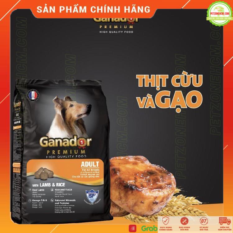 [ Combo 5 gói ] đồ ăn chó  FREESHIP  GANADOR 400g hạt khô đồ ăn chó con và chó lớn