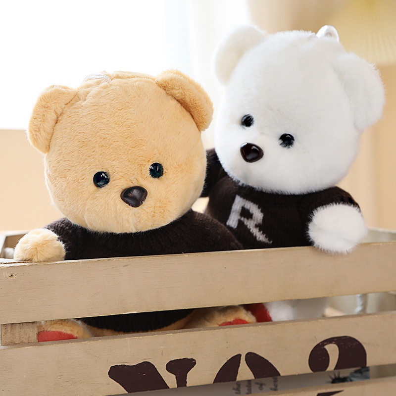 Gấu Teddy Nhồi Bông 25CM Trang Trí Tiệc Cưới / Sinh Nhật