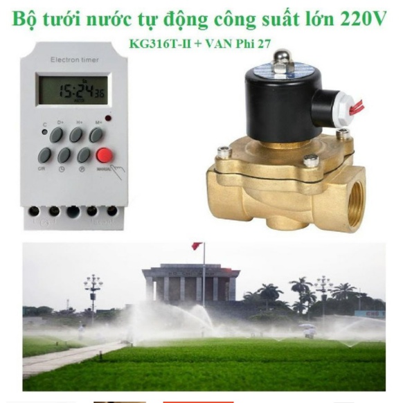 Công Tắc Hẹn Giờ Thông Minh KG316T-II Tắt Mở Tự Động Chuẩn Công Nghiệp 25A - ELECTRON TIMER-KG316T-II