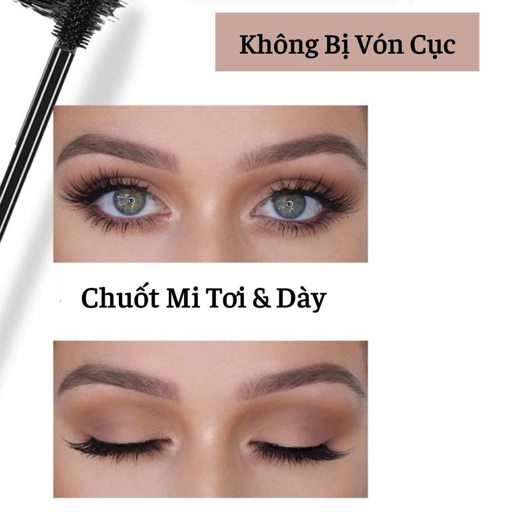 Mascara &amp; kẻ mắt 2N1 YANQINA Eye Charm thiết kế da báo nội địa trung - mascara JINT