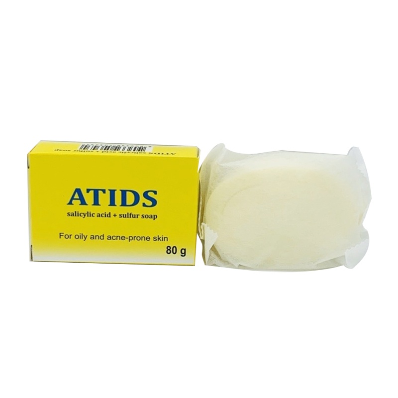 Xà Phòng Tắm ATIDS Soap 80g - Giảm Mụn Lưng, Giúp Làm Sạch Da  - Bác Sĩ Nghĩa