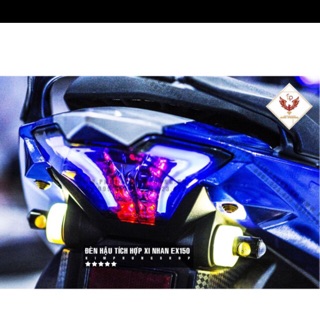 Đèn hậu tích hợp xi nhan gắn ex 150