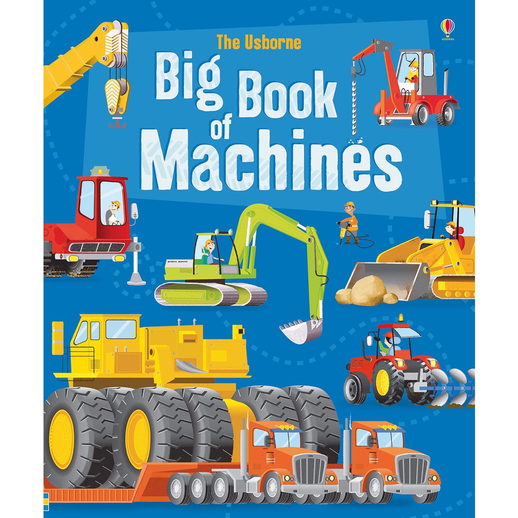 Sách Usborne Usborne Big Book of Machines
