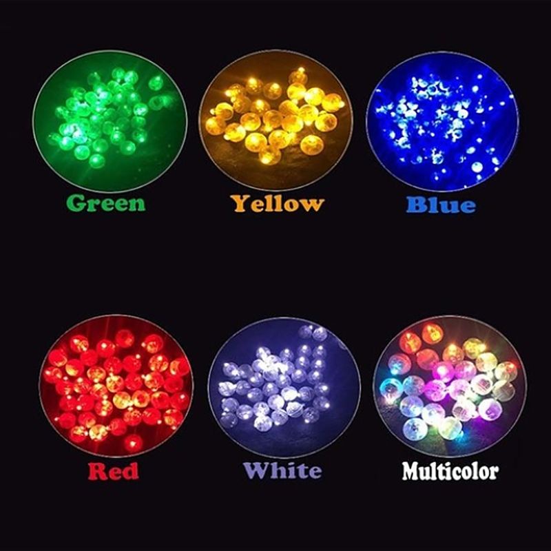 10 Bóng Đèn Led Mini Trang Trí Tiệc Sinh Nhật