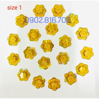 Sét hoa mai - hoa đào ánh kim 3D bằng giấy dán tường - dán kiếng phụ kiện trang trí tết