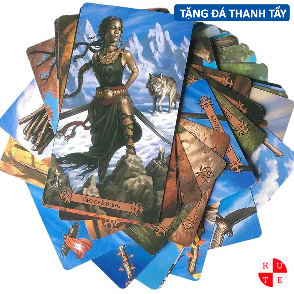 Bài Tarot Spell Casters 78 Lá Bài Tặng Đá Thanh Tẩy C31