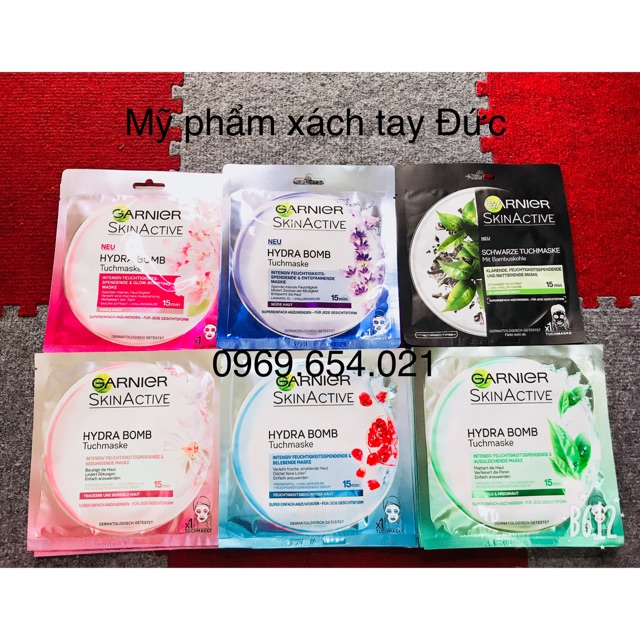 Đắp mặt nạ Garnier