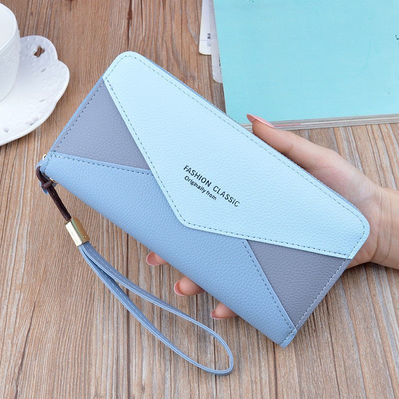 Ví nữ dáng dài cầm tay cao cấp nhiều ngăn thời trang đựng tiền đẹp LUKAMO VD244