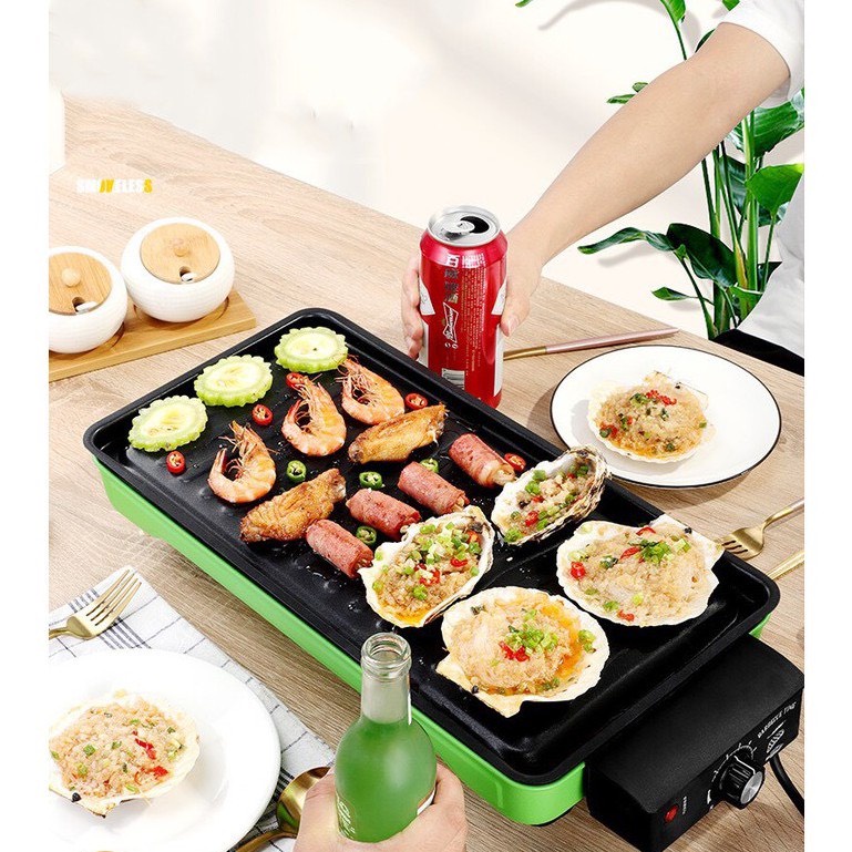 Bếp nướng điện không khói ELECTRIC BARBECUE GRILL BBQ 1500W (BQQ2005) - Tiện lợi, dễ sử dụng