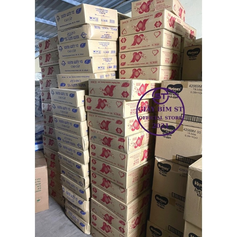 Thùng 100 gói giấy ăn đám cưới, ăn tiệc 12 tờ/gói x 2 lớp đỏ chữ hỉ có kèm tăm