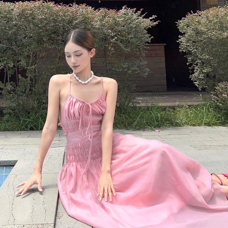  Đầm hai dây dáng dài ONONMADE