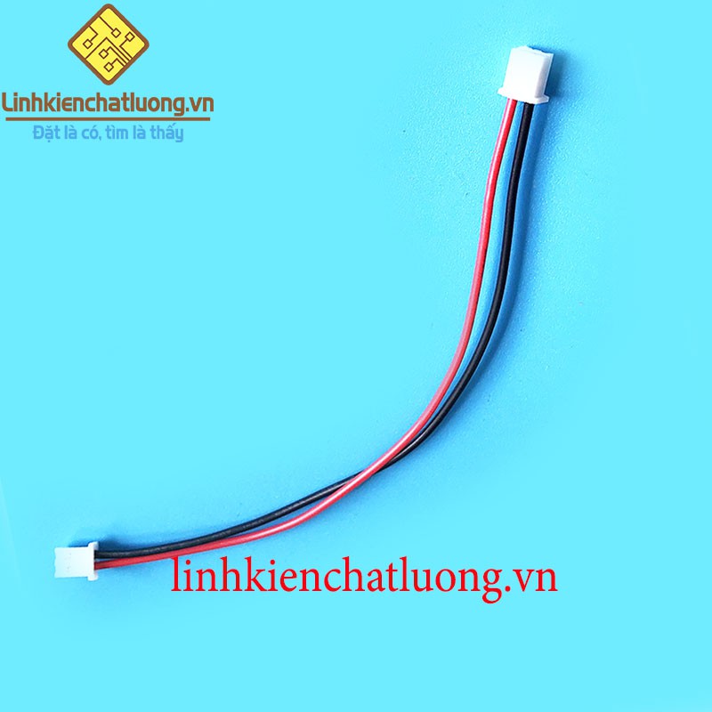50 Sợi dây bus 2P XH2.54 dây 22AWG 2 đầu cắm dài 15cm