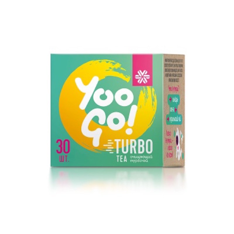 [COMBO 2] Trà thảo mộc 💥 YooGo TurboTea siberian 💥 Trà thải mỡ thừa giảm cân