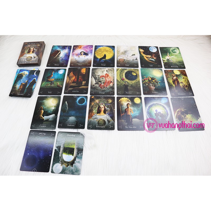 Bộ Bài Bói Tarot Queen of the Moon Oracle Cao Cấp