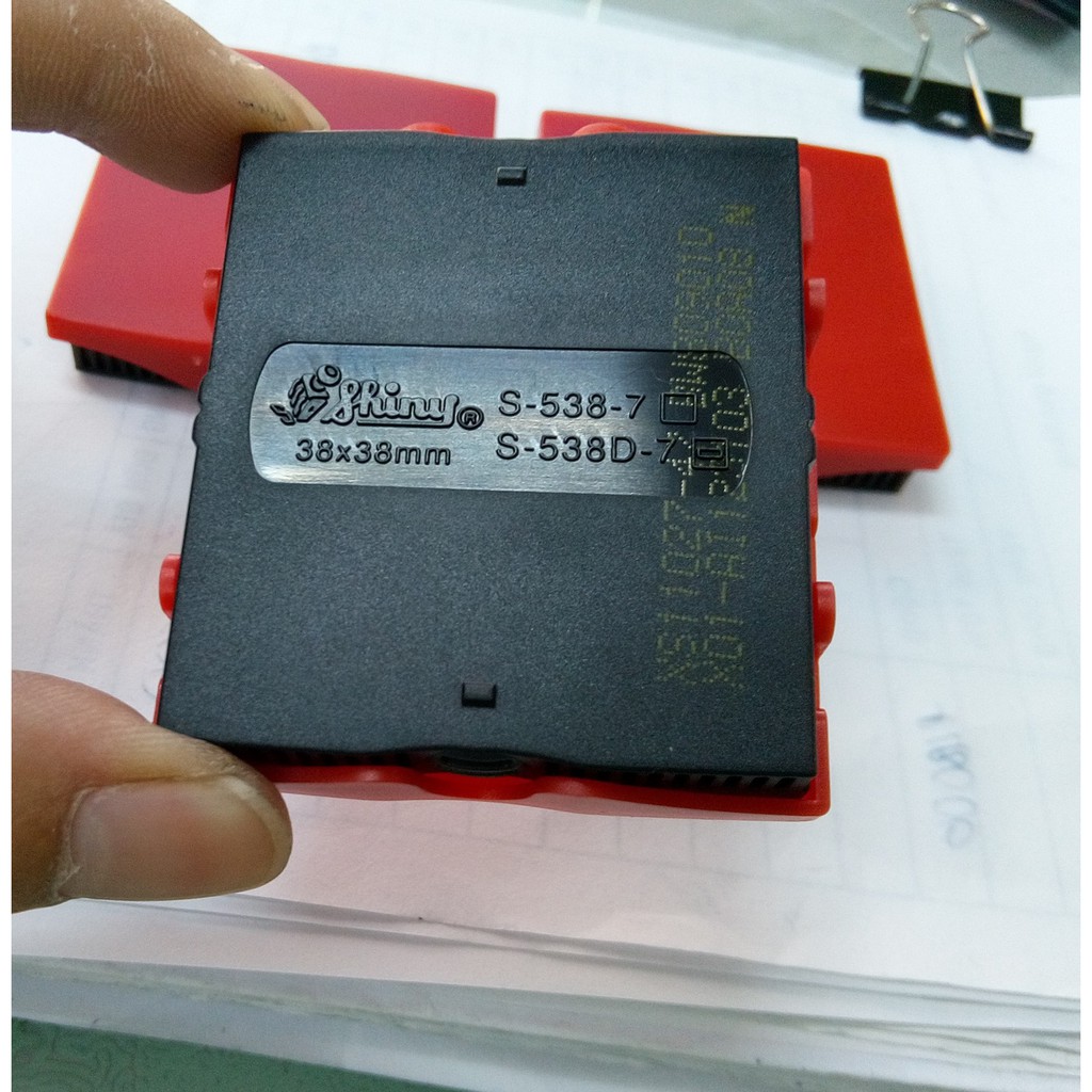 Khay Mực/ Thẻ Mực/Tampon Shiny S-538-7 Dùng Cho Dấu Shiny S-538