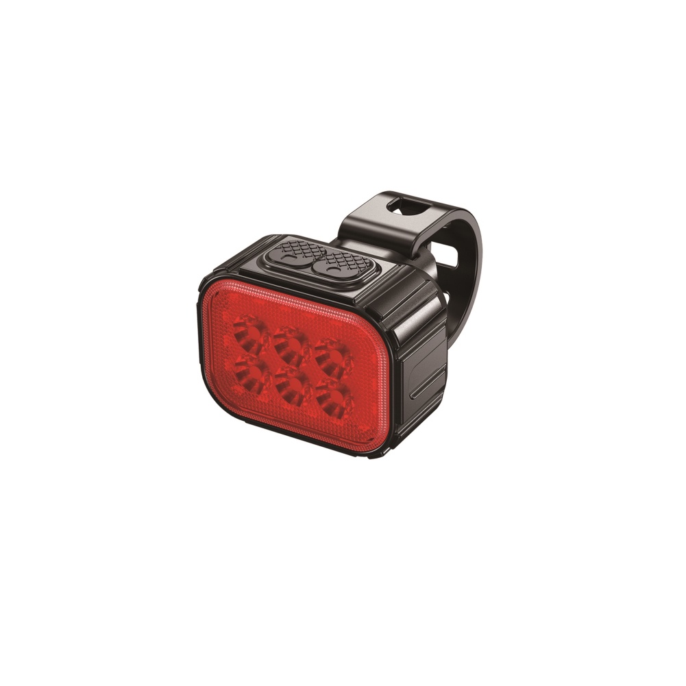 Đèn Flash Q6 Nâng Cấp 6/24 Hạt Đèn Pha Xe Đạp Và Bộ Đèn Hậu Booboom