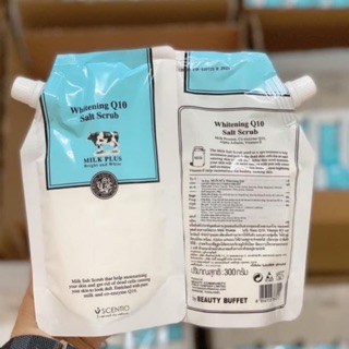 Muối tắm tẩy tế bào chết Milk Plus Q10