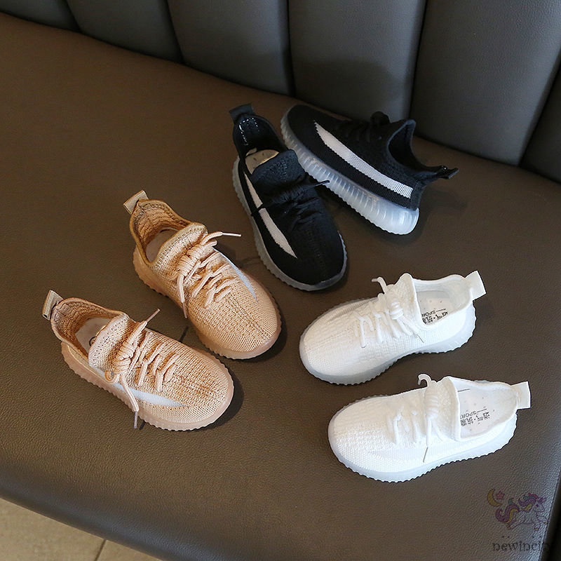 Giày Thể Thao Thoáng Khí Phong Cách Hàn Quốc Cho Bé