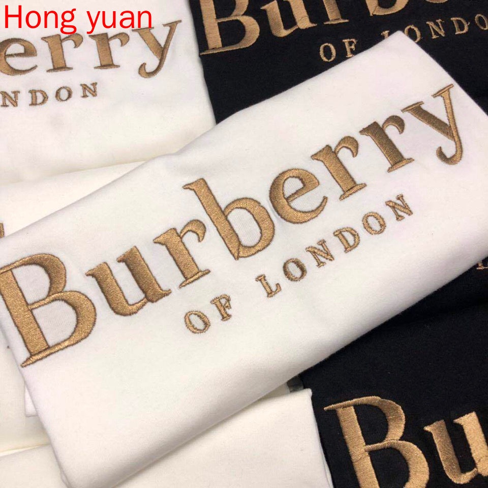 Áo Thun Cotton Trơn Cổ Tròn Thêu Chữ Đơn Giản Thoải Mái Dễ Phối Đồ Size S-5XL
