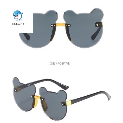 Kính mát chống tia UV hình chú gấu đáng yêu cho bé