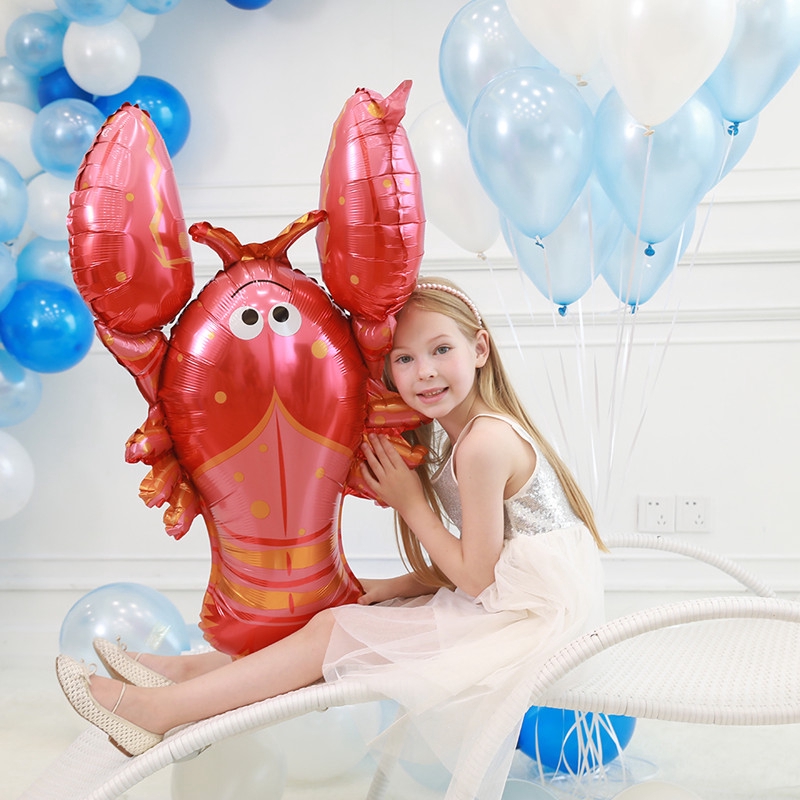 Bóng Bay helium Giấy Bạc Hình Cá Mập Hà Mã / Hà Mã Cỡ Lớn