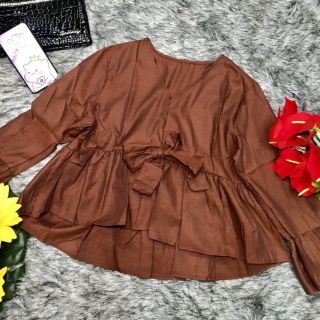 ÁO BABYDOLL CỘT NƠ TRƯỚC