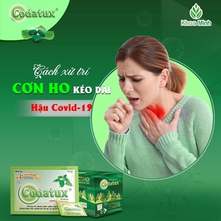 Kẹo ngậm thảo dược CODATUX không đường [Hộp 200 viên]