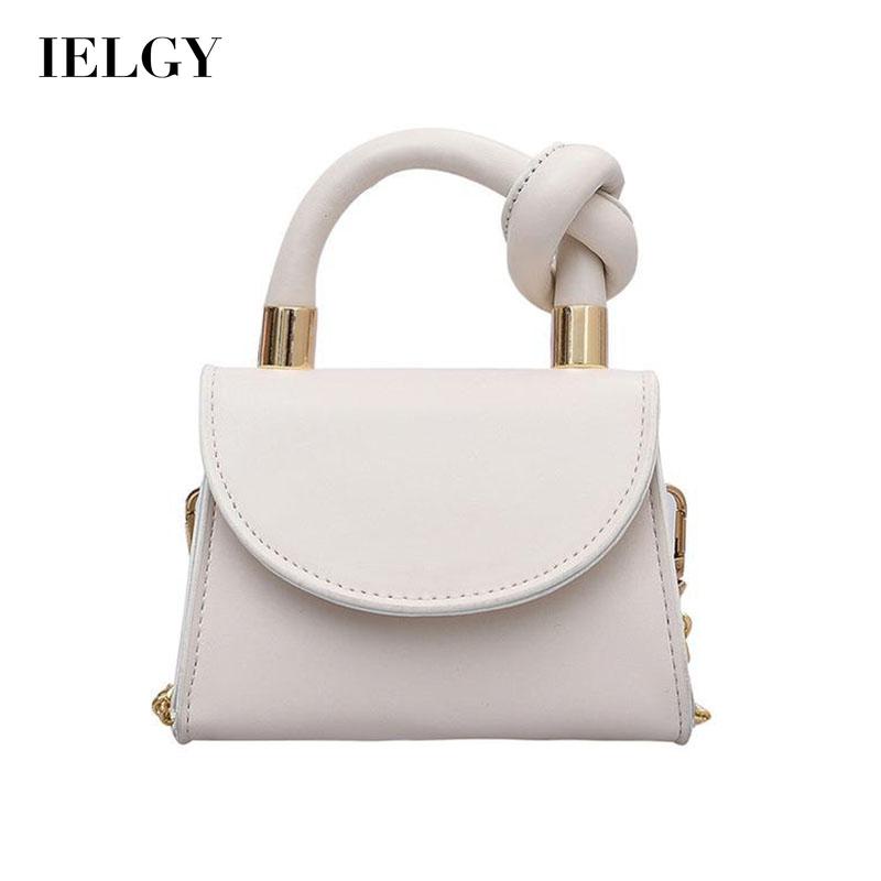 Túi Xách Đeo Vai Hình Vuông Cỡ Nhỏ Phối Dây Đeo Sợi Xích Thời Trang Cho Nữ