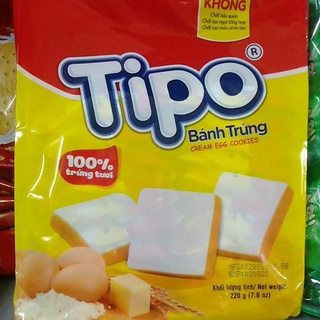Bánh trứng Tipo gói 220g