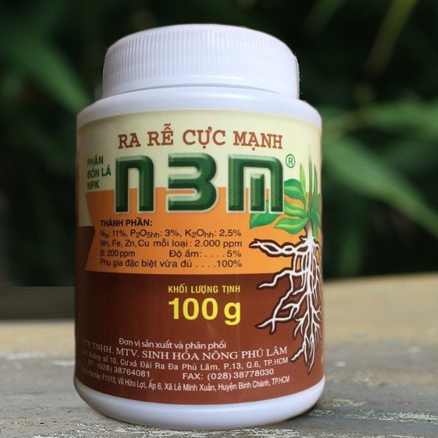 Kích Rễ N3M 100g - ra rễ cực mạnh N3M cho cây trồng