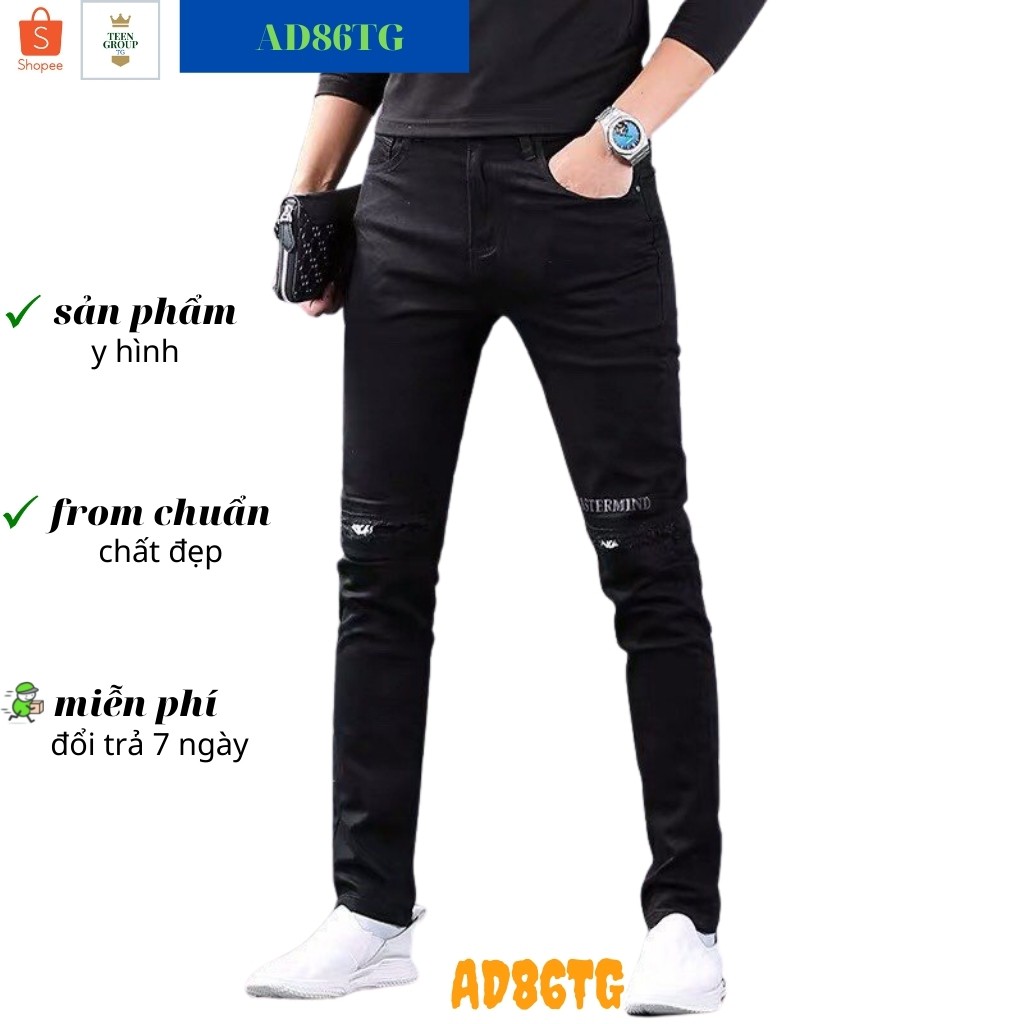 Quần Jean Nam TENJI STORE AD86TG Mẫu Mới Trẻ Trung Thời Trang Giá Gốc Tận Xưởng Mẫu Mới Thời Trang TG (44 - 70KG)