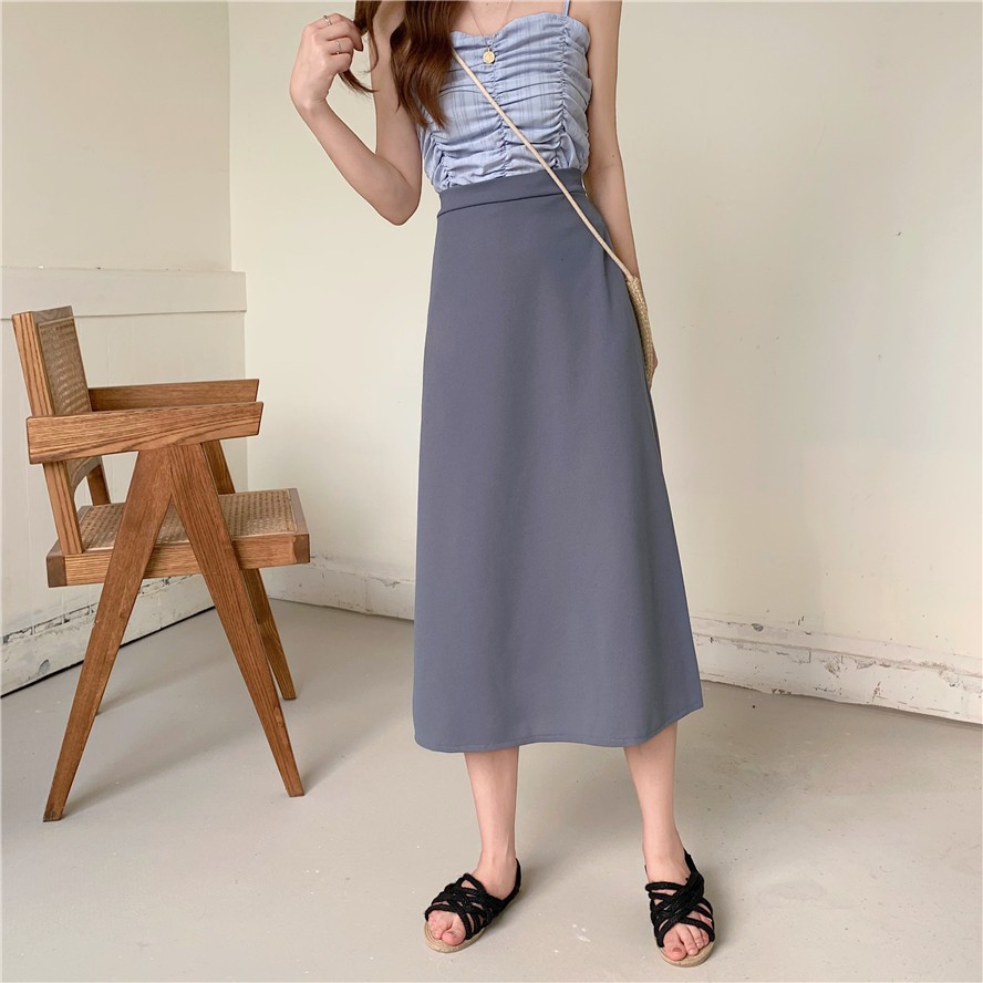 Chân Váy Chữ A Lưng Cao Thời Trang Nữ Tính | BigBuy360 - bigbuy360.vn