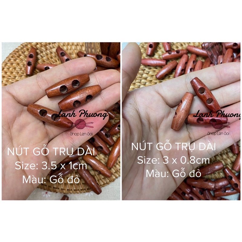Nút Gỗ Trụ Dài