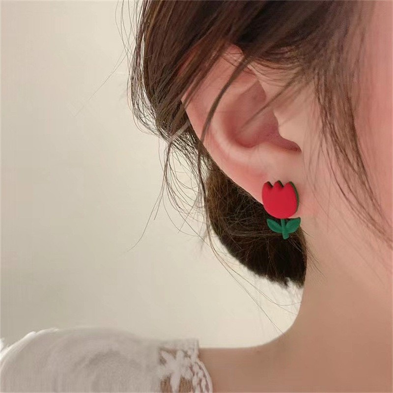 Bông tai thời trang nữ hình hoa BTX444
