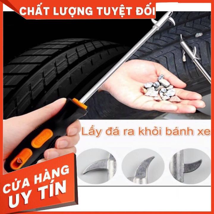 Cậy đất, đá dính lốp xe, giúp chống hư hại lốp xe bởi những vậy sắc, nhọn dính ở lốp