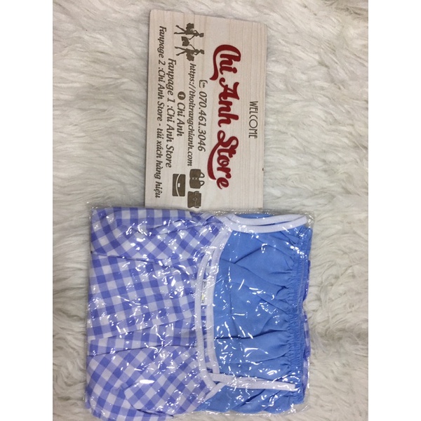 Đồ Bộ Nữ 2 dây , Đồ Lụa Mặc Nhà 3 Tầng , Set Bộ Sọc Chất Cao Cấp Họa Tiết caro Mềm Mịn, Xinh Xắn. | BigBuy360 - bigbuy360.vn