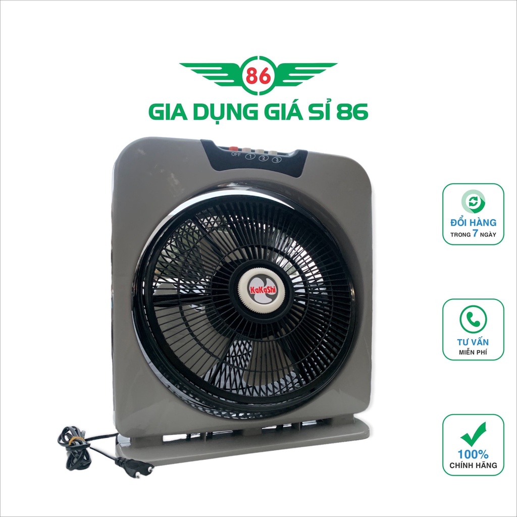 Quạt Hộp B300 kakashi Lidofan - động cơ mạnh mẽ, 3 tốc độ gió