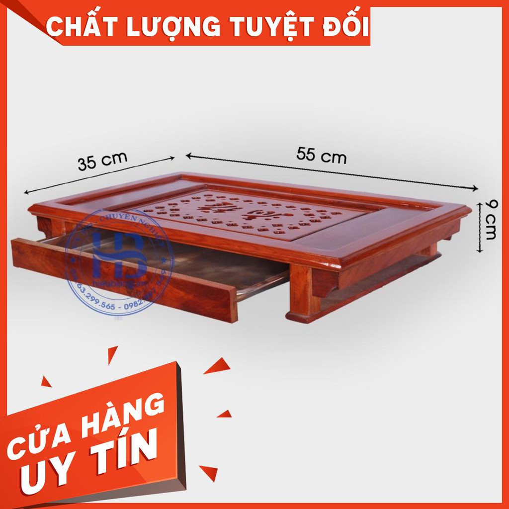 khay trà tần thủy hoàng-gỗ hương cao cấp sang trọng