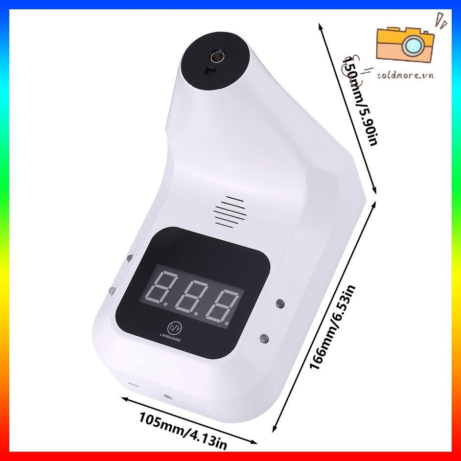 [SOE] Thermometer Practical Wall-mounted Non-contact Infrared Automatic Thermometer