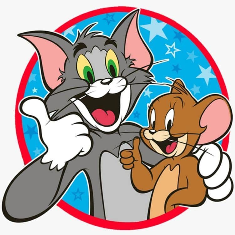 Tem dán phản quang TOM &JERRY