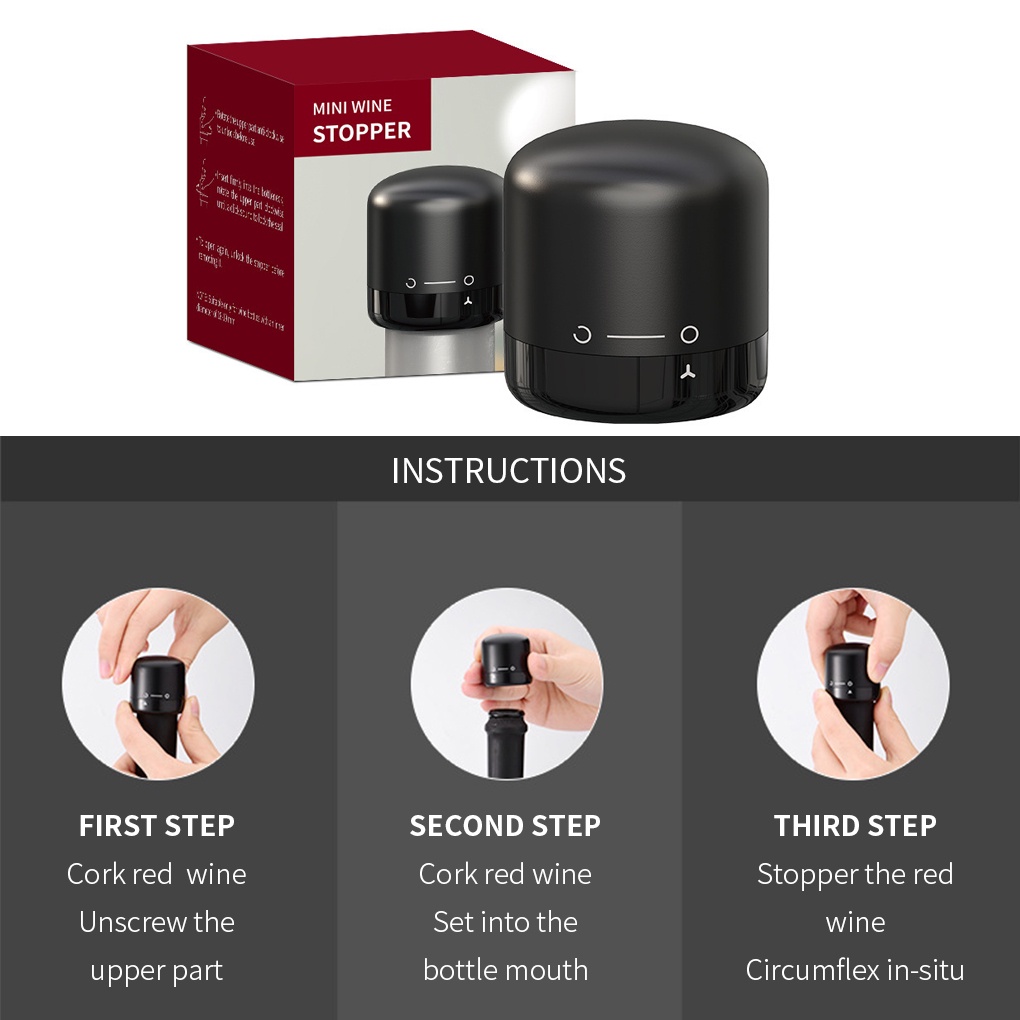 [Choosewho1] Wine Bottle Cap Sealing Champagne Bottle Stopper 18-19mm Anti-leak Wine Fresh Stopper